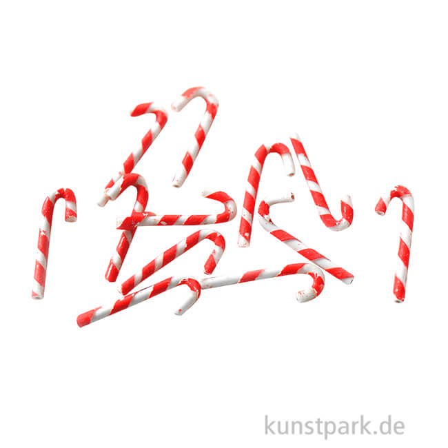 Artikelbild 1 des Artikels “Miniatur Zuckerstangen, 1,6 x 0,5 cm, 12 Stück “