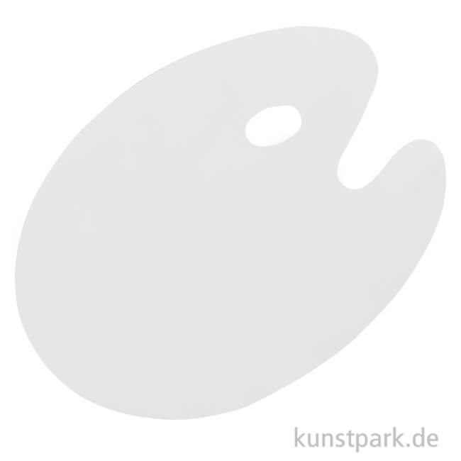 Artikelbild 1 des Artikels “Weiße spezialbeschichtete Malpalette, Farbe ablösbar, Größe 30 x 40 cm “
