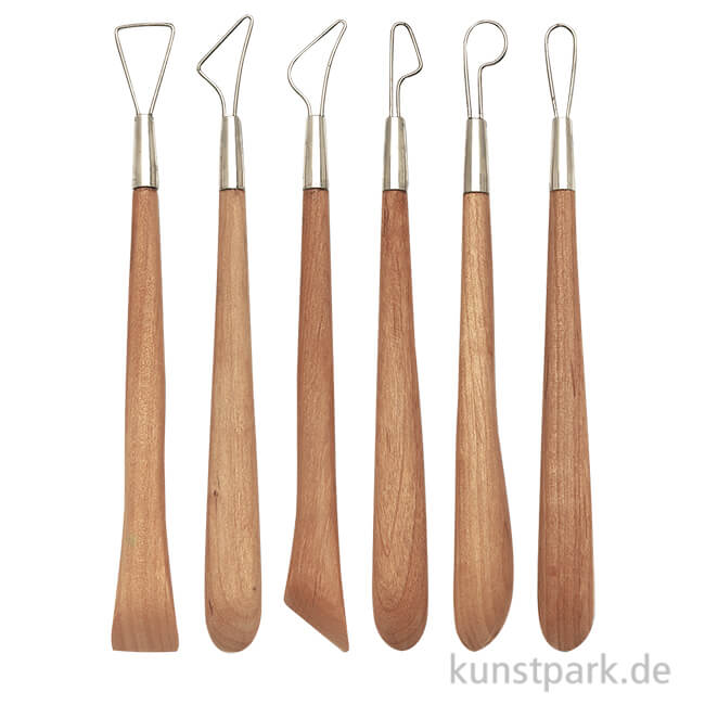 Artikelbild 1 des Artikels “Modellierhölzer und Schlingen Set, 6 teilig “