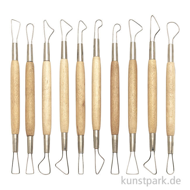 Artikelbild 1 des Artikels “Modellierschlingen Set mit 10 Werkzeugen “