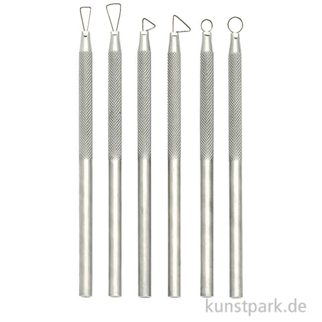 Artikelbild 1 des Artikels “Modellierschlingen Set aus Aluminium mit 6 Werkzeugen “