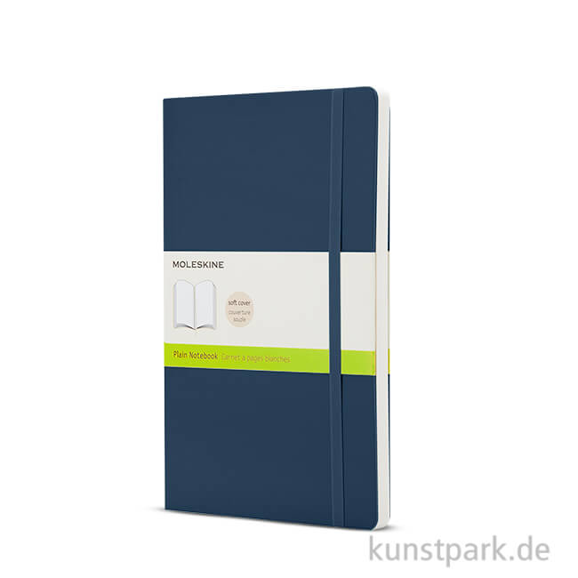 Artikelbild 1 des Artikels “MOLESKINE Notizbuch Softcover - Saphir - Blanko, 192 Seiten 13x21cm“