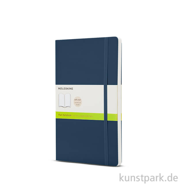 Artikelbild 1 des Artikels “MOLESKINE Notizbuch Softcover - Saphir - Blanko, 192 Seiten 9x14cm“