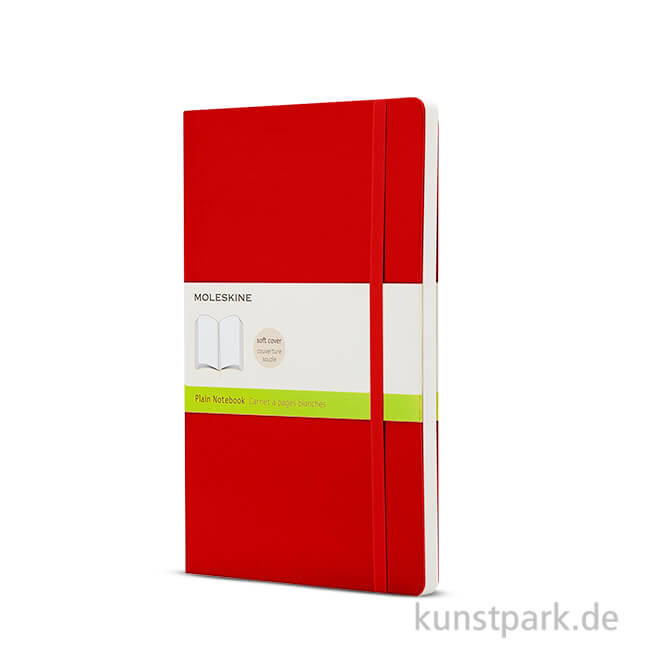 Artikelbild 1 des Artikels “MOLESKINE Notizbuch Softcover - Scharlachrot - Blanko, 192 Seiten 13x21cm“