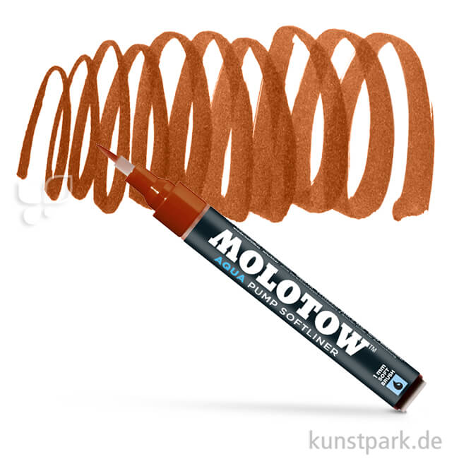 Artikelbild 1 des Artikels “Molotow AQUA PUMP Softliner Braun“