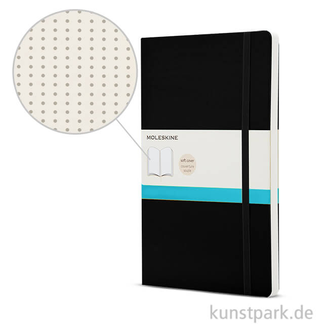 Artikelbild 1 des Artikels “MOLESKINE Notizbuch Softcover - Schwarz - Dotted, 192 Seiten “