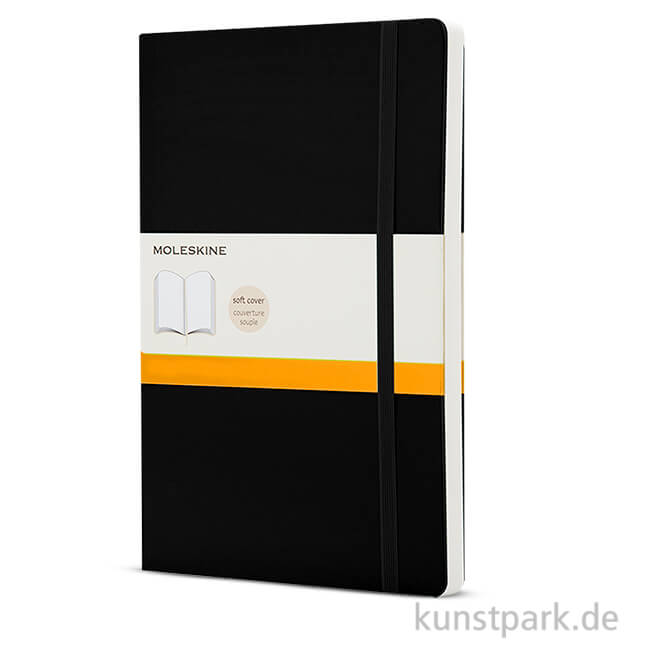Artikelbild 1 des Artikels “MOLESKINE Notizbuch Softcover - Schwarz - Liniert, 192 Seiten 19x25cm“