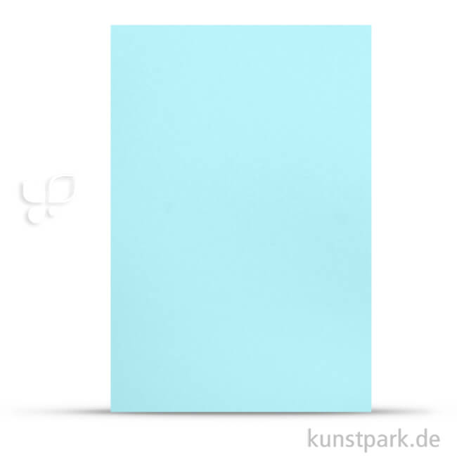 Artikelbild 1 des Artikels “Moosgummi 30x45 cm, 2 mm Tafel | Hellblau“