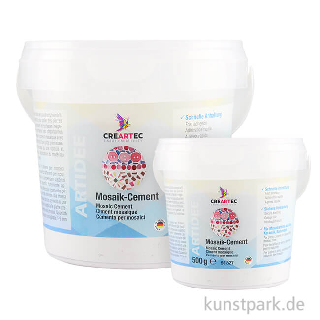 Artikelbild 1 des Artikels “Mosaik-Cement als Klebemörtel für Mosaikarbeiten, pulverförmig “