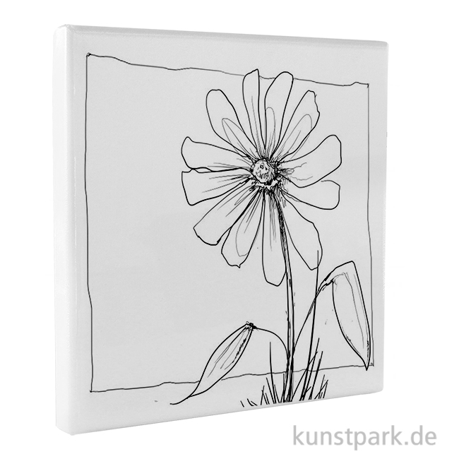 Artikelbild 1 des Artikels “Motiv-Keilrahmen Color Sketch Blume, 20 x 20 cm “