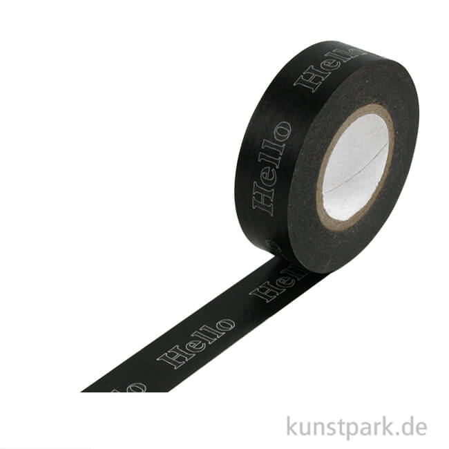 Artikelbild 1 des Artikels “Motiv-Klebeband Washi Tape - Hello, 15 mm, Rolle 15m “