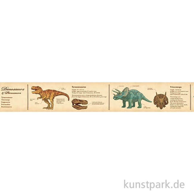 Artikelbild 1 des Artikels “MT Masking Tape Encyclopedia Dinosaur - 30 mm, 7 m Rolle “
