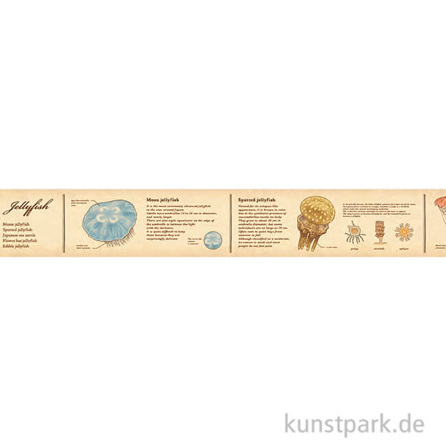 Artikelbild 1 des Artikels “MT Masking Tape Encyclopedia Jellyfish - 30 mm, 7 m Rolle “