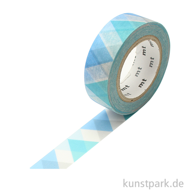 Artikelbild 1 des Artikels “MT Masking Tape Triangle and Diamond Blue - 15 mm, 7 m Rolle “