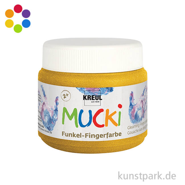 Artikelbild 1 des Artikels “MUCKI Funkel-Fingerfarbe 150 ml “