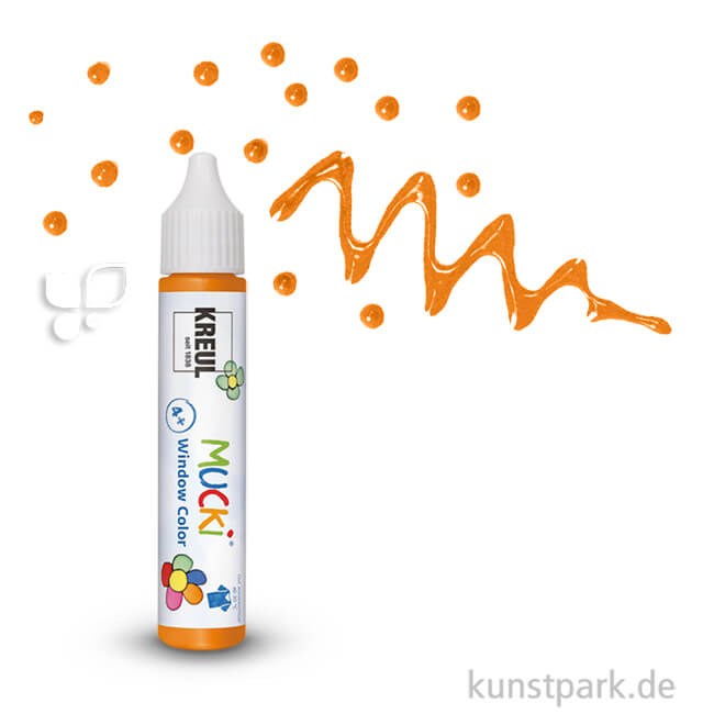 Artikelbild 1 des Artikels “MUCKI Window Color Pen 29 ml Einzelfarbe | Orange“