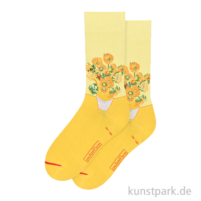 Artikelbild 1 des Artikels “MuseARTa ARTSOX - Kunstsocken, Vincent van Gogh, Sunflowers, 40-46 “