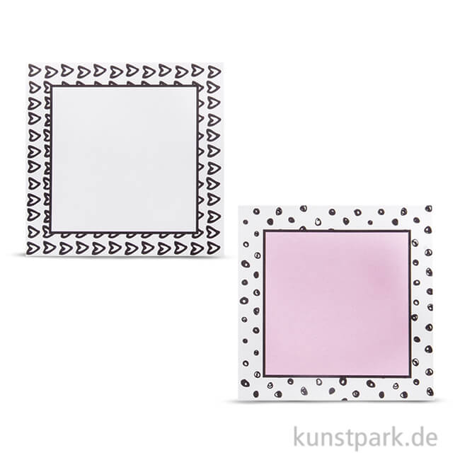 Artikelbild 1 des Artikels “My Planner - Notizzettel Heart + Dots, selbstklebend, 2 Block sort. “