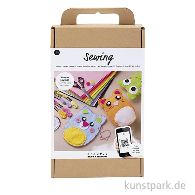 Artikelbild 1 des Artikels “Nähen Lernset mit Garn, Nadeln und Zubehör für Teddybären “