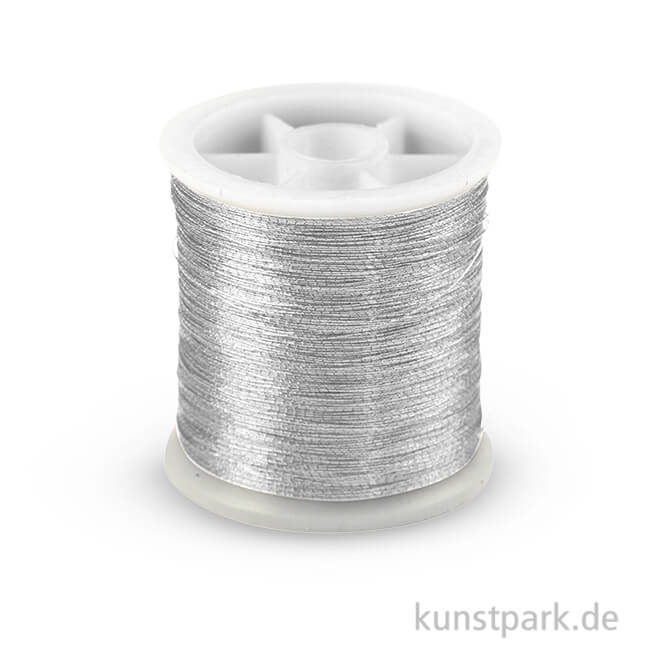 Artikelbild 1 des Artikels “Nähgarn aus Nylon - 100 Meter Rolle Silber“