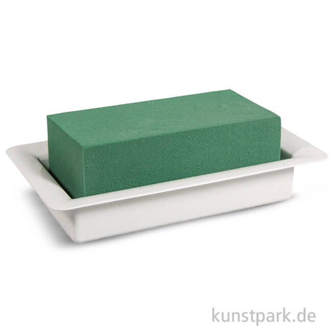 Artikelbild 1 des Artikels “Naß-Steck-Tischschale mit Steckschaum, 18x10x5,7 cm “