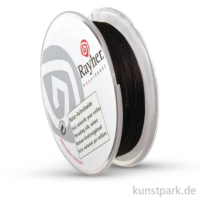 Artikelbild 1 des Artikels “Natur-Aufreihseide 0,33 mm, 25 m Spule Schwarz“