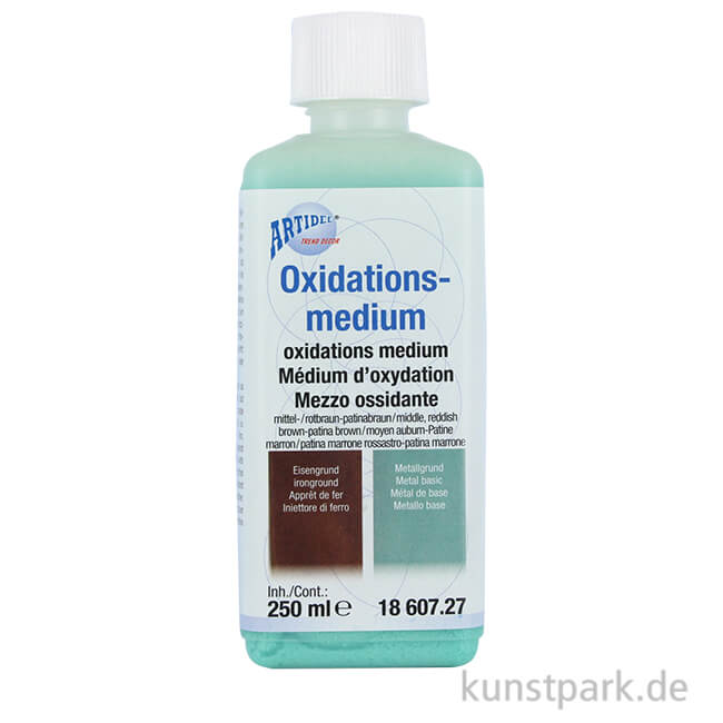 Artikelbild 1 des Artikels “Oxidationsmittel - Dunkelbraun-Grünspaneffekt 250 ml“