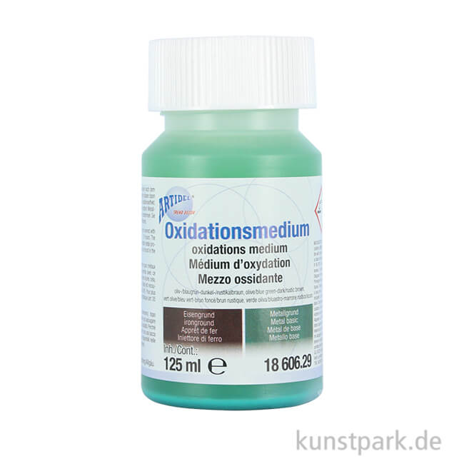 Artikelbild 1 des Artikels “Oxidationsmittel - Rustikalbraun-Grünspaneffekt 125 ml“