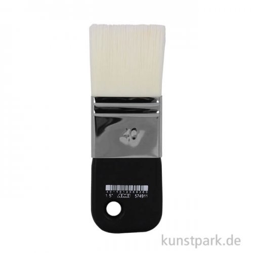 Artikelbild 1 des Artikels “Paddle Firnispinsel flach, weißes Synthetikhaar “