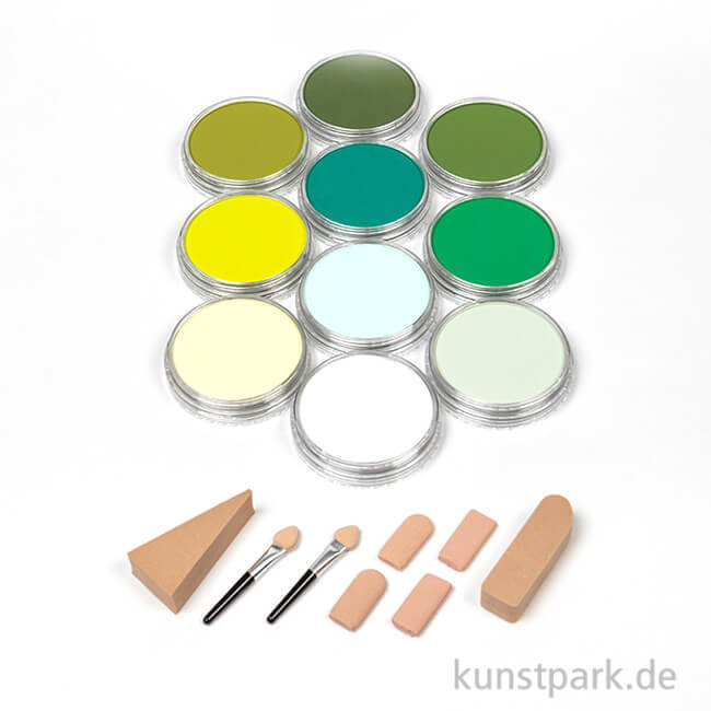 Artikelbild 1 des Artikels “PanPastel Set mit 10 Farben - Grünsortierung “