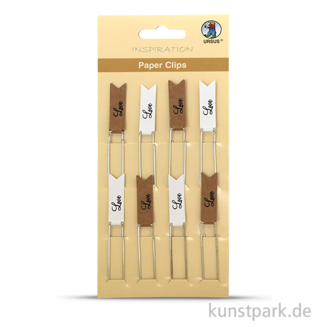 Artikelbild 1 des Artikels “Paper Clips - Love, 8 Stück sortiert Schwarz“