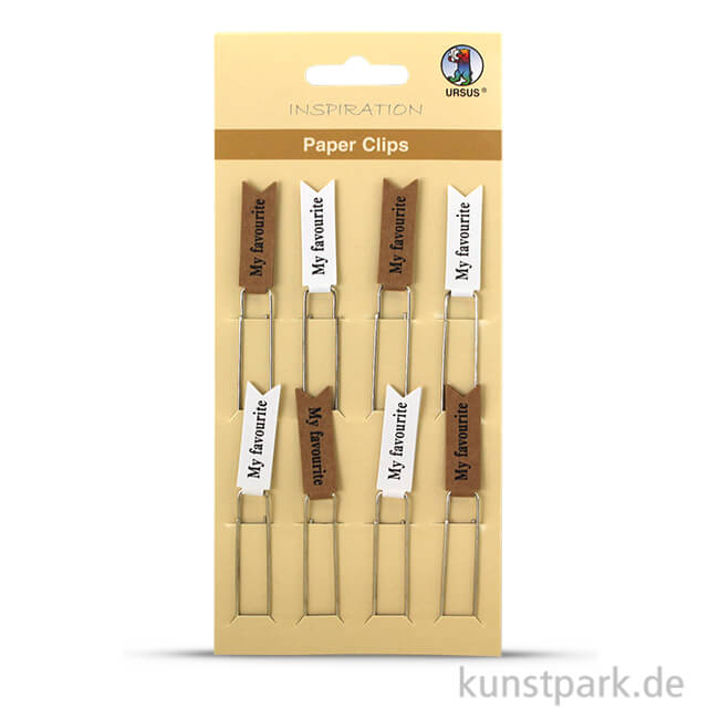 Artikelbild 1 des Artikels “Paper Clips - My Favorite, 8 Stück sortiert Schwarz“
