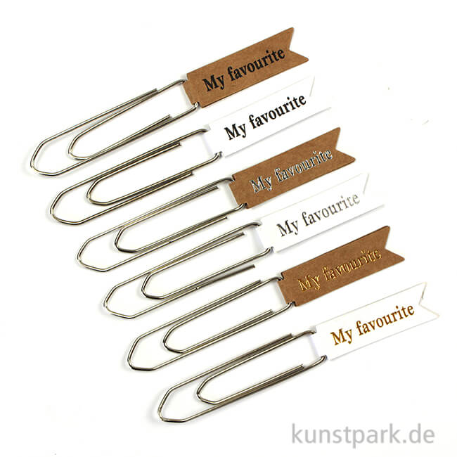 Artikelbild 1 des Artikels “Paper Clips - My Favorite, 8 Stück sortiert “