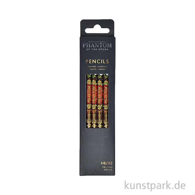Artikelbild 1 des Artikels “PAPERBLANKS Bleistifte - Das Phantom der Oper, 4er Set “