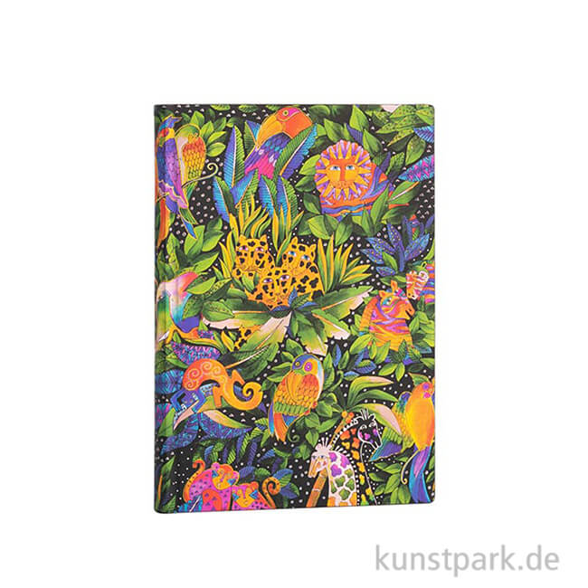 Artikelbild 1 des Artikels “PAPERBLANKS FLEXI Notizbuch - Laurel Burch - Jungle Song 95 x 140 mm - Liniert“