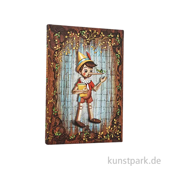 Artikelbild 1 des Artikels “PAPERBLANKS Notizbuch - Carlo Collodi, Pinocchio, Blanko, 12 x 18 cm “