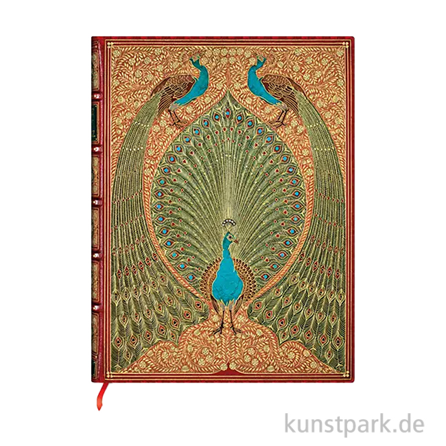 Artikelbild 1 des Artikels “PAPERBLANKS Notizbuch - Hafiz Pfauen, Blanko, 12 x 18 cm “