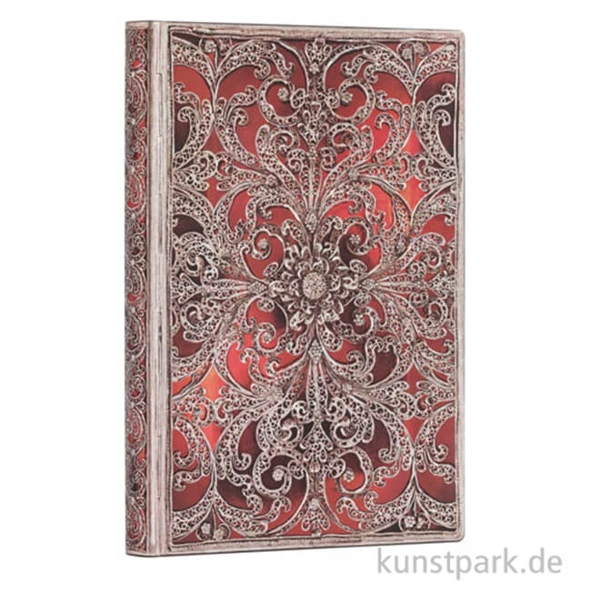 Artikelbild 1 des Artikels “PAPERBLANKS Notizbuch - Silberfiligran Granat, Blanko, 13 x 18 cm “