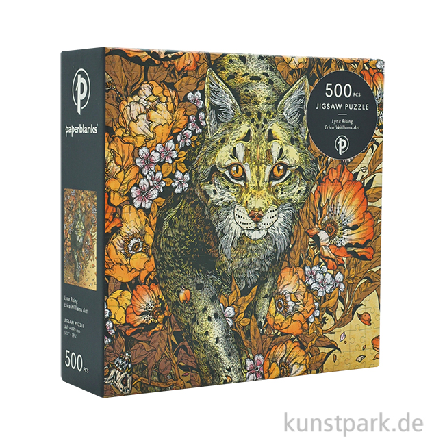 Artikelbild 1 des Artikels “PAPERBLANKS Puzzle - Luchs, Erica Williams, 500 Teile “
