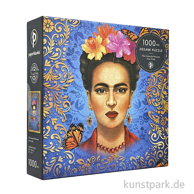 Artikelbild 1 des Artikels “PAPERBLANKS Puzzle - Viva Frida Porträt, 1000 Teile “