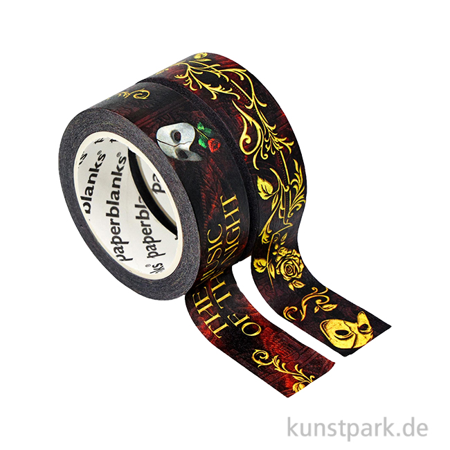 Artikelbild 1 des Artikels “PAPERBLANKS Washi Tape Set, 2 x 10m - Das Phantom der Oper “
