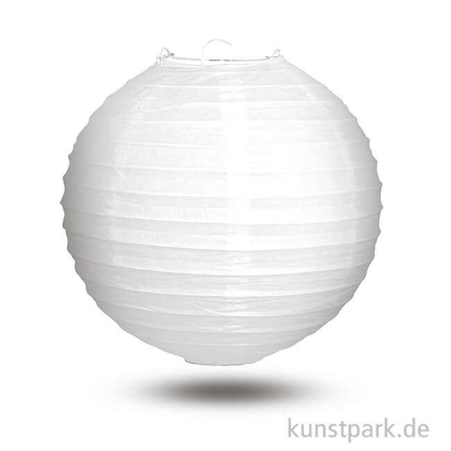 Artikelbild 1 des Artikels “Papierlampion mit Metallgestell, Durchmesser 40 cm - weiß “