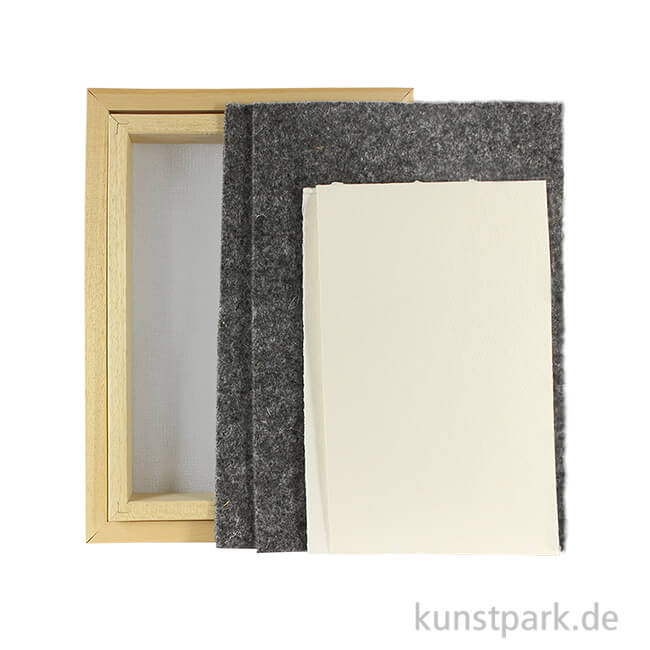 Artikelbild 1 des Artikels “Papierschöpfrahmen-Set mit viel Zubehör DIN A4“