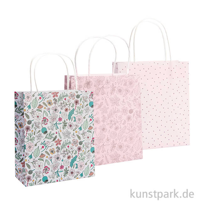Artikelbild 1 des Artikels “Papiertüten - Hygge Flowers, 3 Stück “