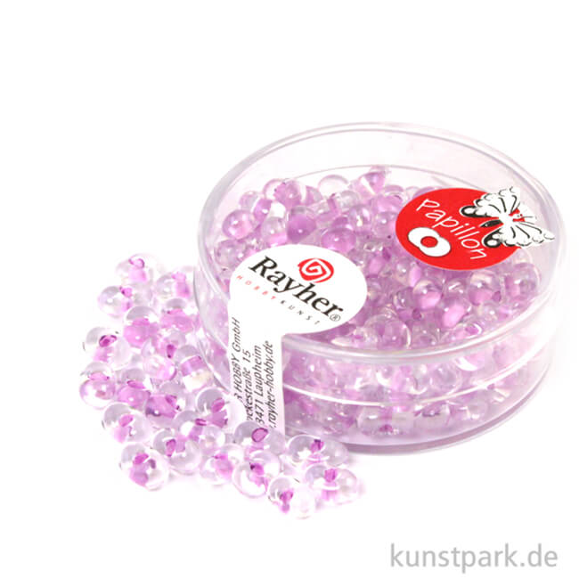 Artikelbild 1 des Artikels “Papillon-Rocailles - 3,2x6,5 mm - 18 g Dose | Flieder“