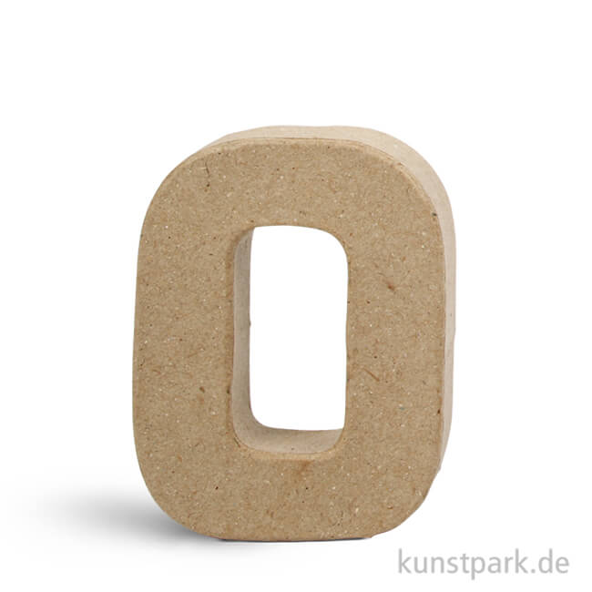 Artikelbild 1 des Artikels “Pappmaché-Buchstaben - handgearbeitet 10 cm Einzeln | O“