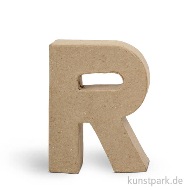 Artikelbild 1 des Artikels “Pappmaché-Buchstaben - handgearbeitet 10 cm Einzeln | R“