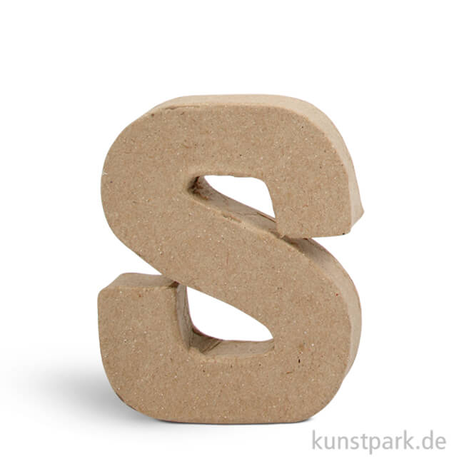 Artikelbild 1 des Artikels “Pappmaché-Buchstaben - handgearbeitet 10 cm Einzeln | S“