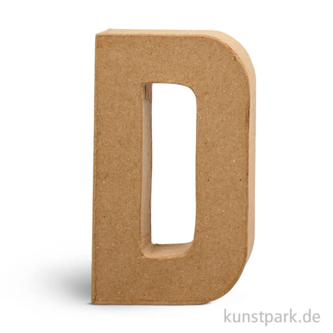 Artikelbild 1 des Artikels “Pappmaché-Buchstaben - handgearbeitet 20,5 cm Einzeln | D“