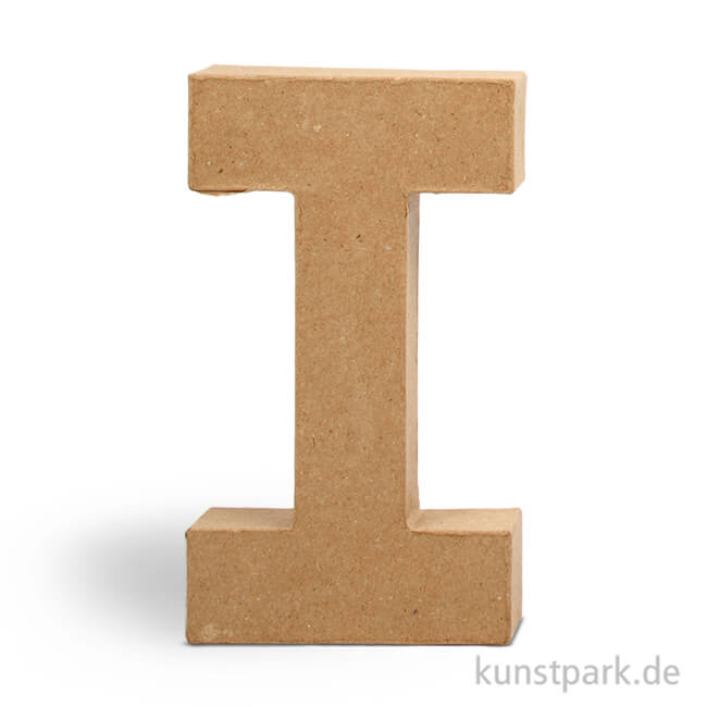 Artikelbild 1 des Artikels “Pappmaché-Buchstaben - handgearbeitet 20,5 cm Einzeln | I“